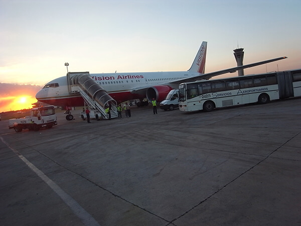 Plane in Havana