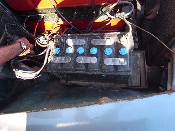 Hand Made Car Battery