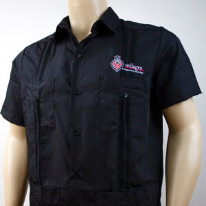 Embroidered Guayabera for Mexican Restaurant uniform