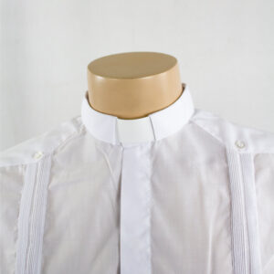 Anglican and Roman Collar Guayabera