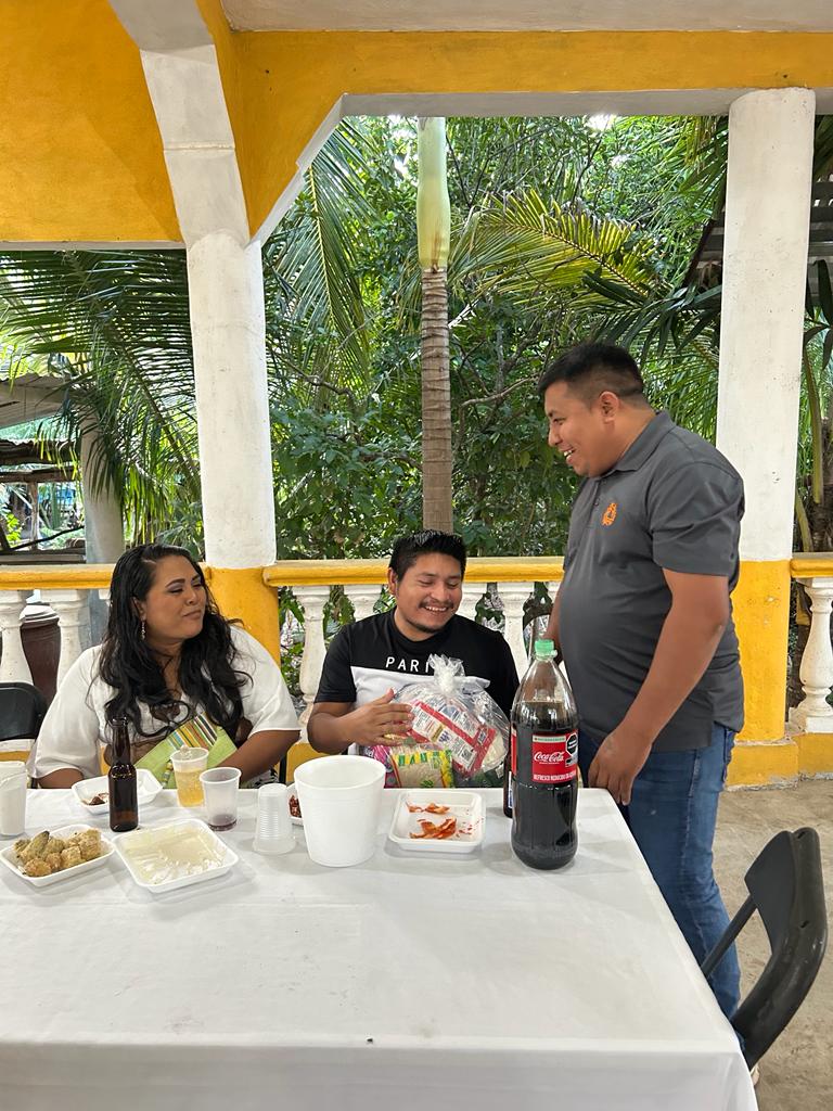 mycubanstore Christmas party for our guayabera shirt workers in Mexico